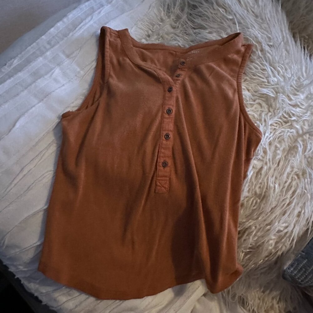 Pilcro Orange Tank